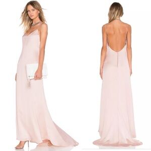 Lovers + Friends x Revolve The Slip Dress in Champagne Wedding Dress size 4